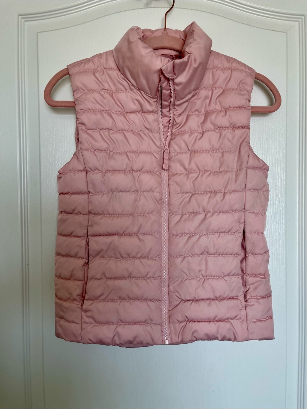 Big Girl Old Navy Pink Quilted Puffer Vest